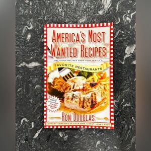 America's Most Wanted Recipes Paperback Cookbook